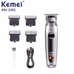 Kemei KM - 2261 Rechargeable LCD Screen Professional Hair Trimmer for Men - Image 2