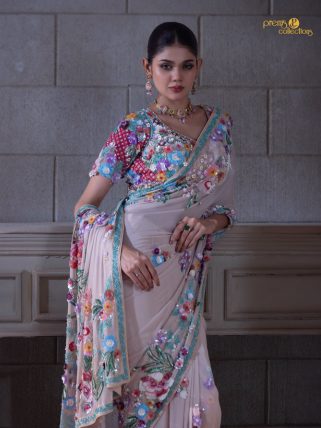 Gulista Hand-painted Saree