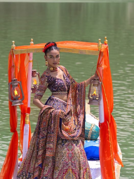 Mehtab Printed Lehenga